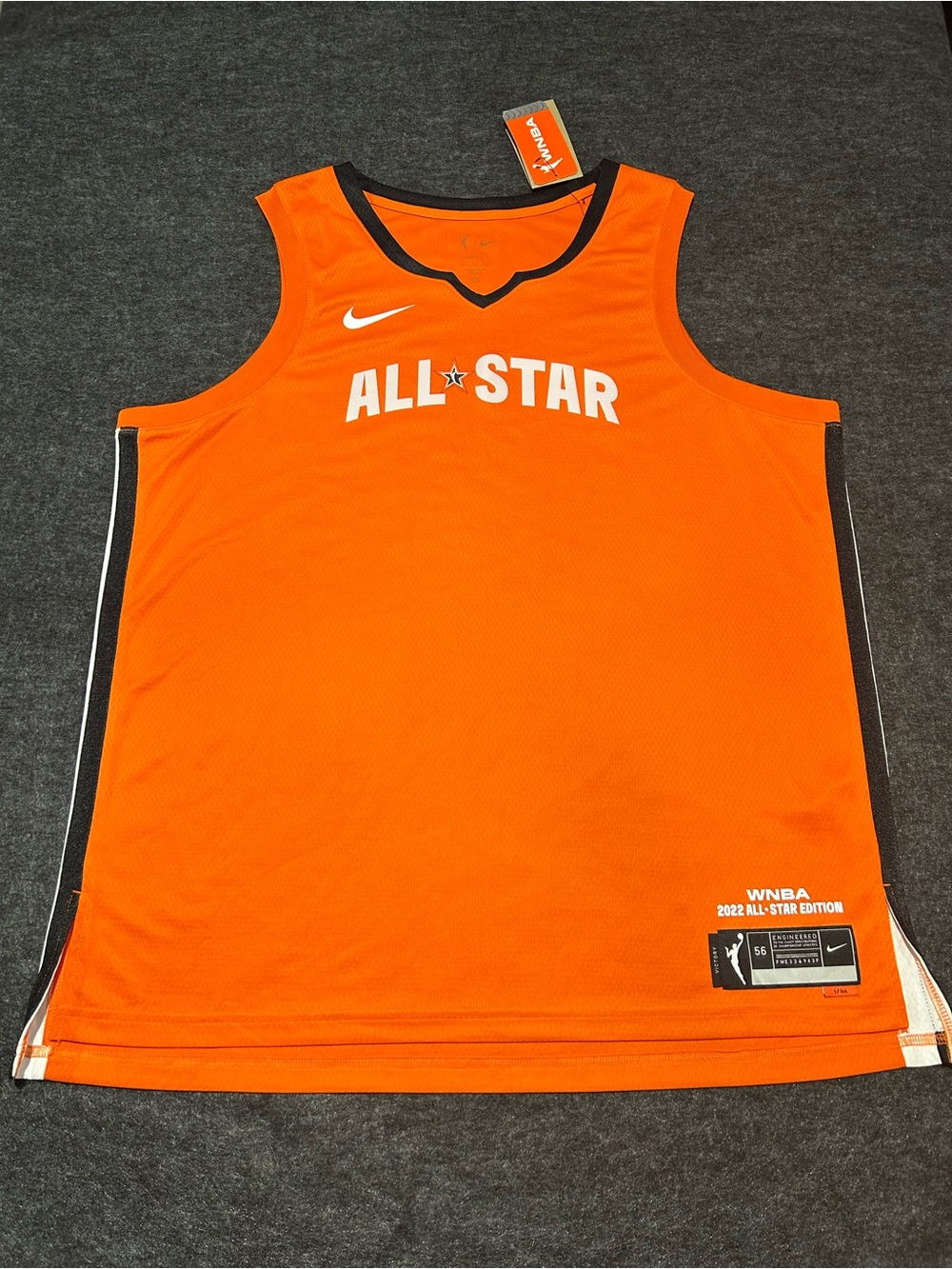 Nike WNBA 2022 All-Star Game Dri-FIT Jersey Orange Women’s Size 56